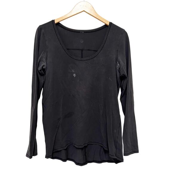 Lululemon Lot of 6 Long Sleeve Shirts Sz M FLAWS - Picture 9 of 14